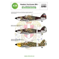 Hawker Hurricane Mk.I part 1 - Italian / Jugoslavian AF - Art Scale...