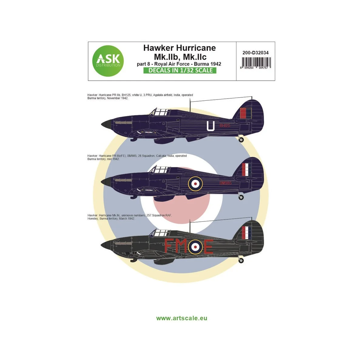 Hawker Hurricane Mk.IIb / Mk.IIc part 8 - Royal Air Force Burma 194...