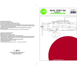 Aichi D3A1 VAL - STENCILS - Imperial Japanese Army Air Service, 1/3...
