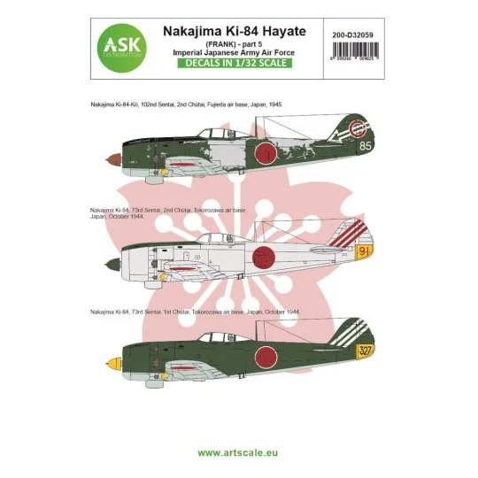 Nakajima Ki-84 Hayate (Frank) part 5 - Imperial Japanese Army Air F... Nakajima Ki-84 Hayate (Frank) part 5 - Imperial Japanese Army Air F...