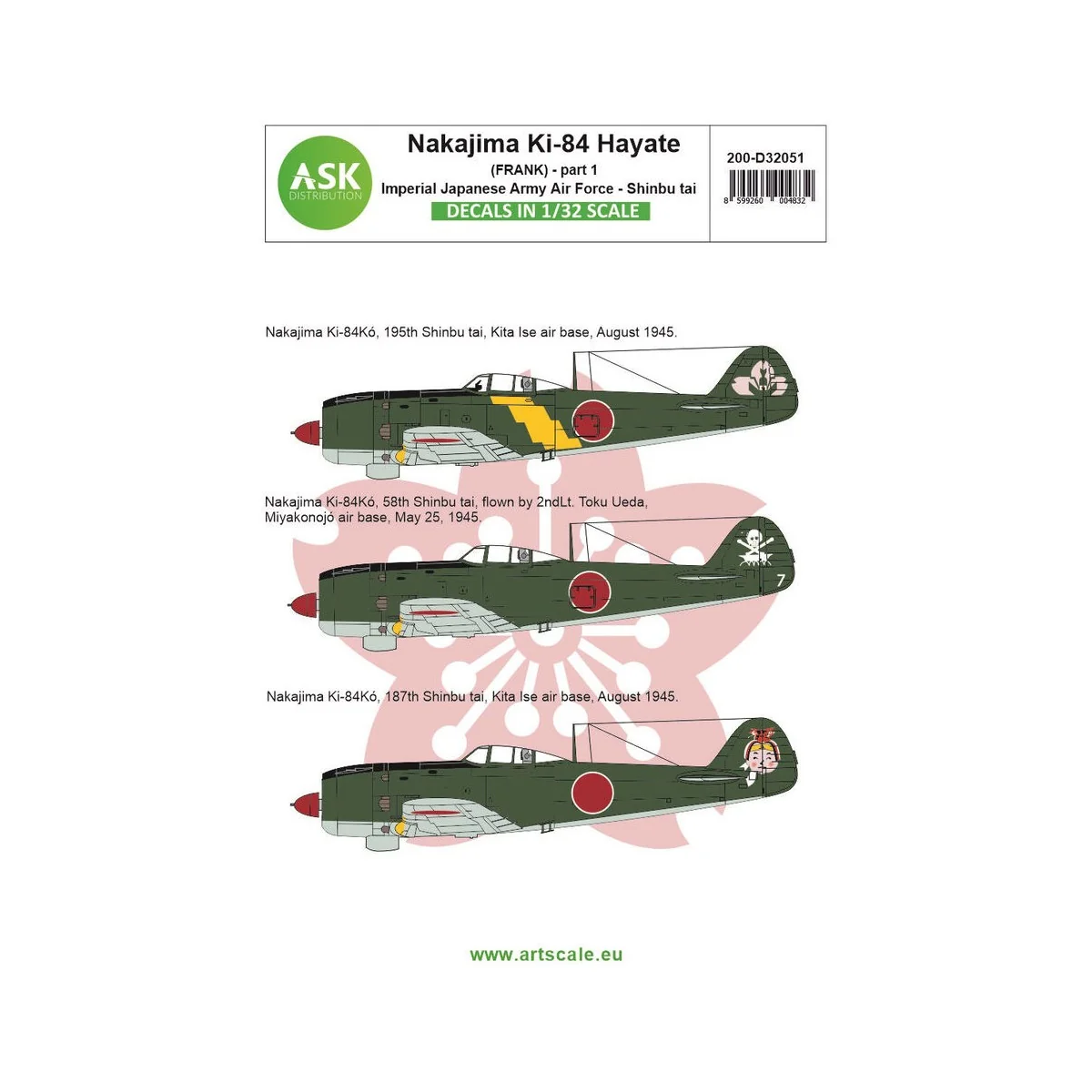 Nakajima Ki-84 Hayate (Frank) part 1 - Imperial Japanese Army Air F...