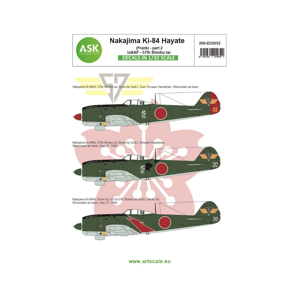 Nakajima Ki-84 Hayate (Frank) part 2 - Imperial Japanese Army Air F...