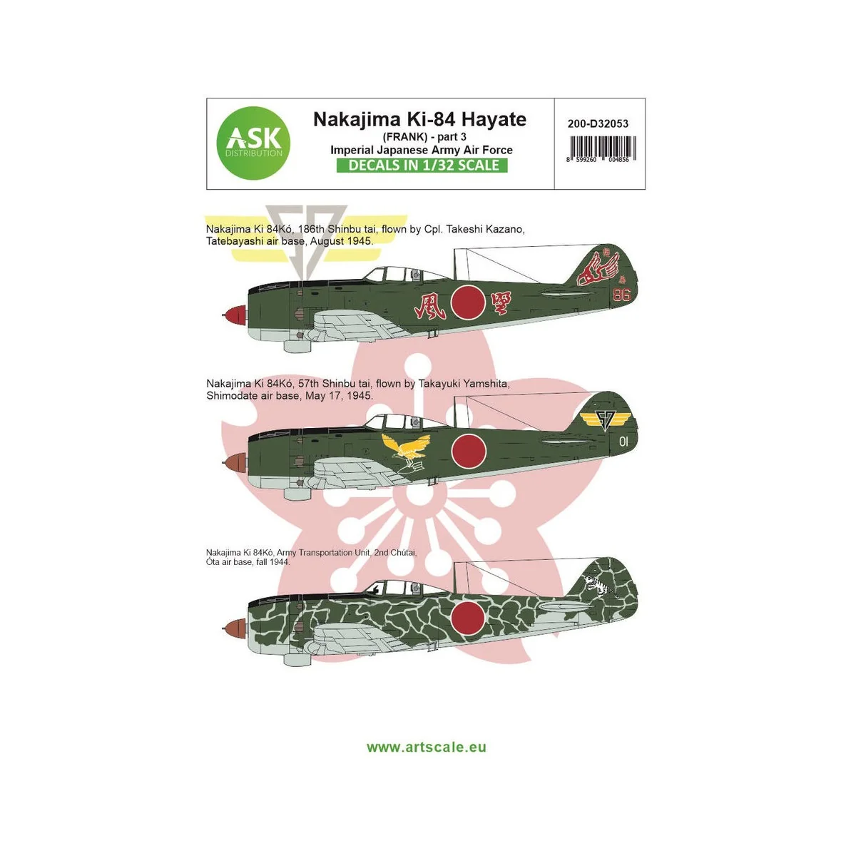 Nakajima Ki-84 Hayate (Frank) part 3 - Imperial Japanese Army Air F...