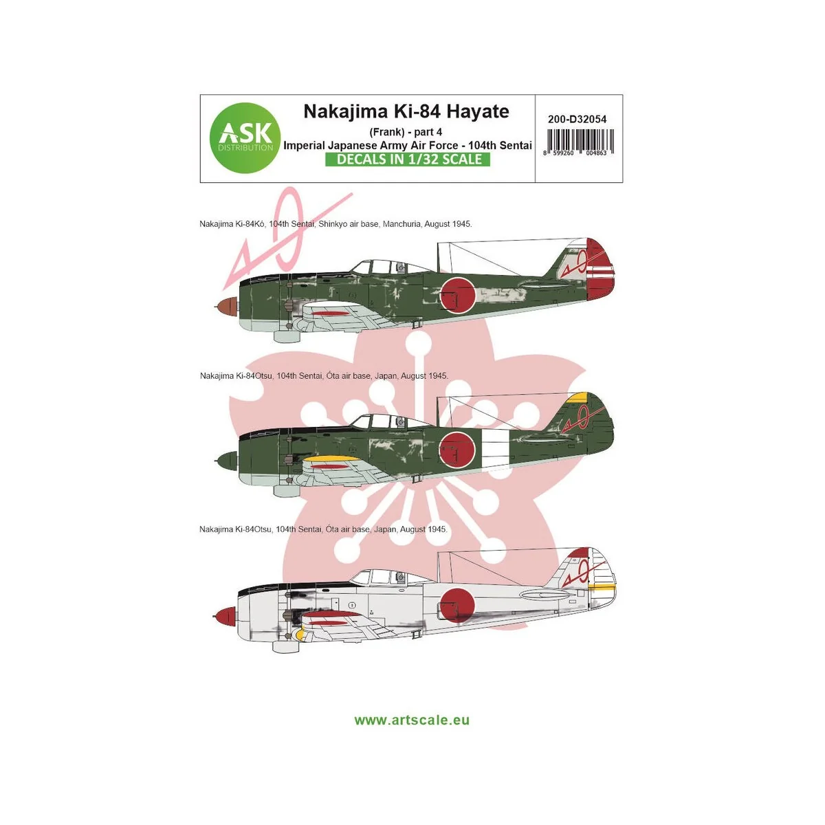 Nakajima Ki-84 Hayate (Frank) part 4 - Imperial Japanese Army Air F...