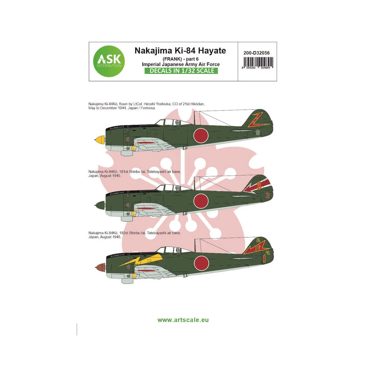 Nakajima Ki-84 Hayate (Frank) part 6 - Imperial Japanese Army Air F...