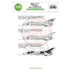 MiG-21F-13 Fishbed part 2 - US Air Force TES (TAC) unit, 1/32 - Art...