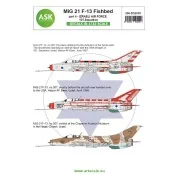 MiG-21F-13 Fishbed part 4 - Izraeli Air Force, 101. Squadron, 1/32 ...
