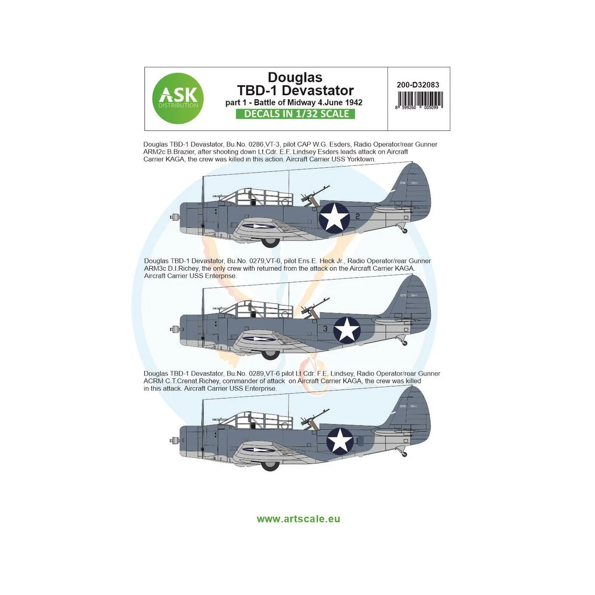 Douglas TBD-1 Devastator part 1 - Battle of Midway 4. June 1942 - A...