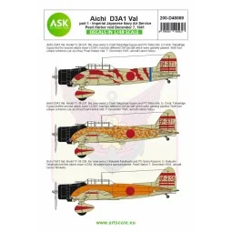 Aichi D3A1 Val part 1 - Pearl harbor raid, 7. December 1941 - Art S...