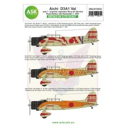 Aichi D3A1 Val part 1 - Pearl harbor raid, 7. December 1941, 1/72 -...