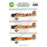 Aichi D3A1 Val part 1 - Pearl harbor raid, 7. December 1941, 1/72 -...