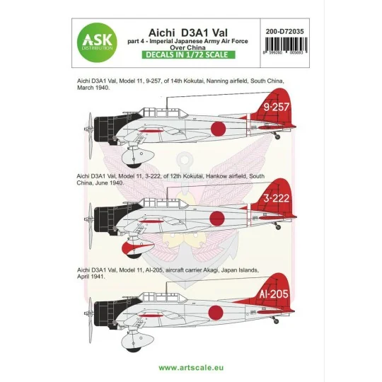 Aichi D3A1 Val part 4 - Imperial Japanese Army Air Force over China...