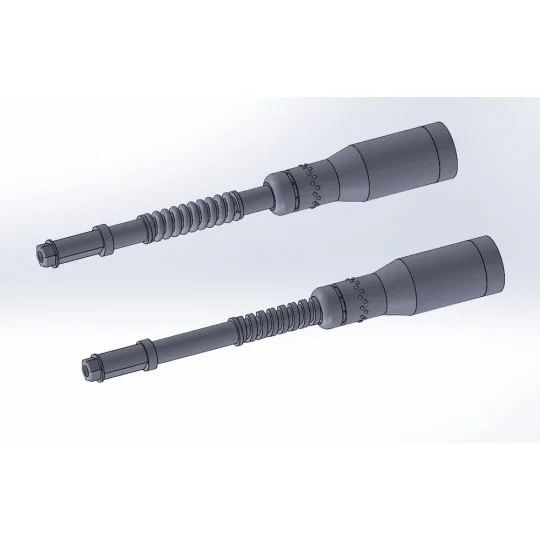 Hurricane Mk.II - British Hispano cannon 20 mm - 2 different types ... Hurricane Mk.II - British Hispano cannon 20 mm - 2 different types ...