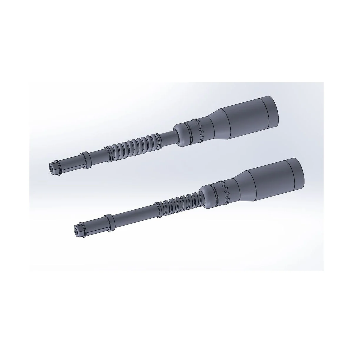 Hurricane Mk.II - British Hispano cannon 20 mm - 2 different types ...