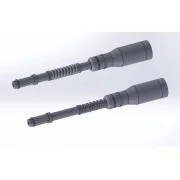 Hurricane Mk.II - British Hispano cannon 20 mm - 2 different types ... Hurricane Mk.II - British Hispano cannon 20 mm - 2 different types ...