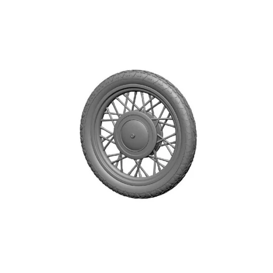 Velorex - Wheels 3D print, 1/72 - Art Scale Kit 200-A72001 Velorex - Wheels 3D print, 1/72 - Art Scale Kit 200-A72001