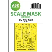 OV-10D Bronco one-sided express fit mask for ICM, 1/72 - Art Scale ...