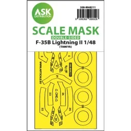F-35B Lightning II double-sided express fit mask for Tamiya, 1/48 -...