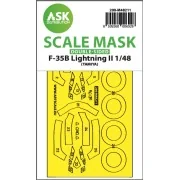 F-35B Lightning II double-sided express fit mask for Tamiya, 1/48 -...