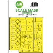 Gotha Go 242A / Go 242B double-sided express fit mask for ICM, 1/48...