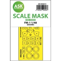 FM-1 one-sided express fit mask for Eduard, 1/48 - Art Scale Kit 20...