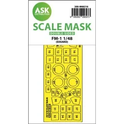 FM-1 double-sided express fit mask for Eduard - Art Scale Kit 200-M...
