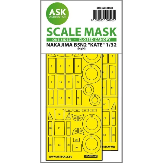 B5N2 Kate closed canopy - one-sided express mask for Infinity - Art...