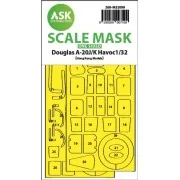 A-20J/K Havoc - one-sided express mask for HK Models, 1/32 - Art Sc...