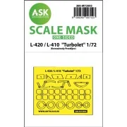 L-410 / L-420 Turbolet one-sided express fit mask for KP Models, 1/...