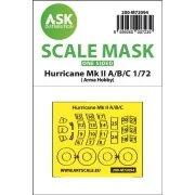 Hawker Hurricane Mk.II A/B/C one-sided fit express mask for Arma Ho...
