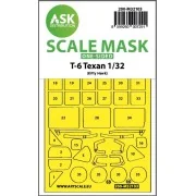 T-6 Texan one-sided express fit mask for Kitty Hawk, 1/32 - Art Sca...