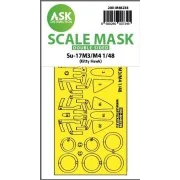 Su-17M3/M4 double-sided express fit mask for Kitty Hawk - Art Scale...