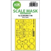 Su-35 Flanker-E one-sided express fit mask for Kitty Hawk, 1/48 - A...