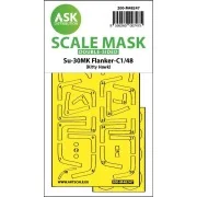 Su-30MK Flanker-C double-sided express fit mask for Kitty Hawk - Ar...