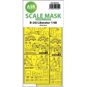 B-24J Liberator double-sided express fit mask for Hobby Boss - Art ...
