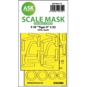 F-5F Tiger II double-sided express fit mask for Kitty Hawk - Art Sc...
