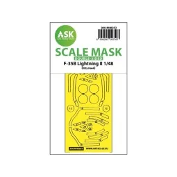 F-35B Lightning II double-sided express fit mask for Kitty Hawk, 1/...