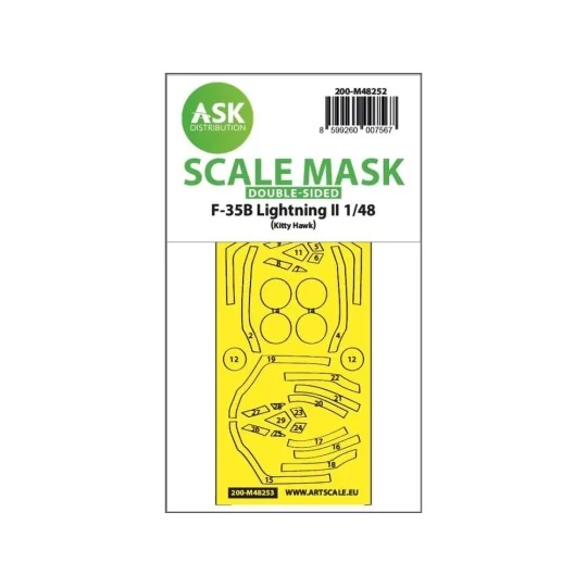 F-35B Lightning II double-sided express fit mask for Kitty Hawk - A...
