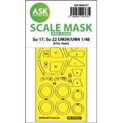 Su-17, Su-22 UM3K/UM4 one-sided express fit mask for Kitty Hawk - A...