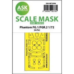 Phantom FG.1/FGR.2 one-sided fit express mask for Airfix - Art Scal...