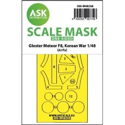 Gloster Meteor F.8, Korean war, one-sided express fit mask for Airf...