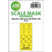 Macchi C.200 Serie XXI-XXIII double-sided express fit mask for Ital...