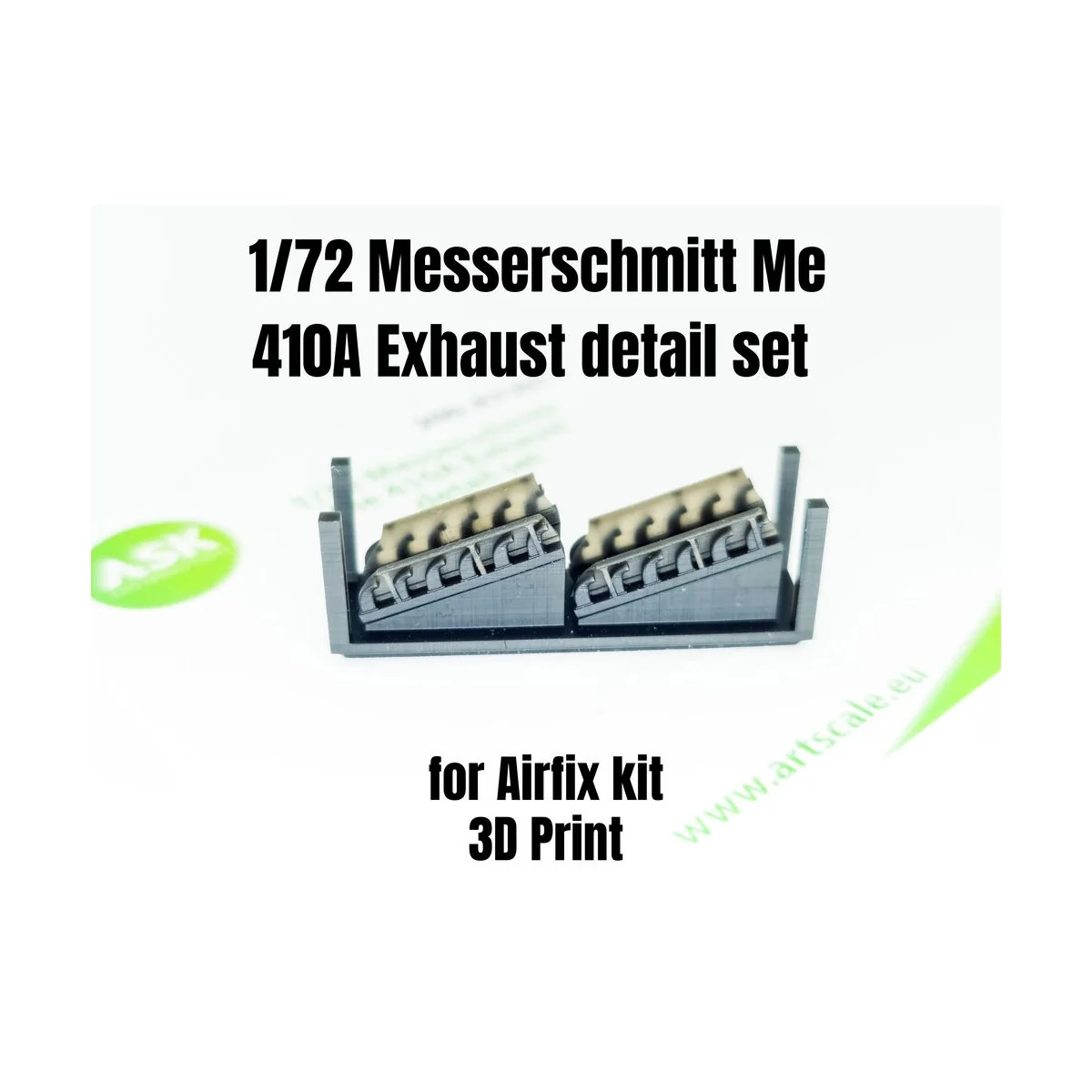 Messerschmitt Me 410A Exhaust detail set for Airfix - Art Scale Kit...