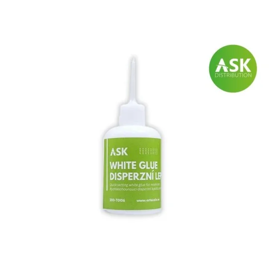 ASK White GLue (100g) Quick setting white glue for modellers - Art ...