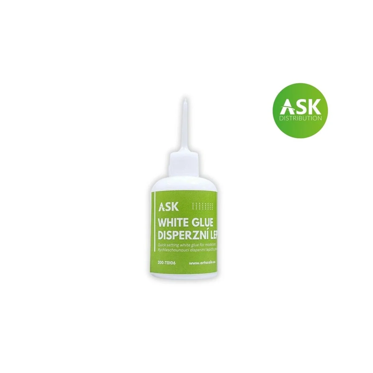 ASK White GLue (100g) Quick setting white glue for modellers - Art ... ASK White GLue (100g) Quick setting white glue for modellers - Art ...