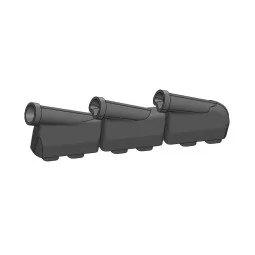 Hurricane Mk.I Exhausts round type 3Dprint for Arma Hobby, 1/72 - A...