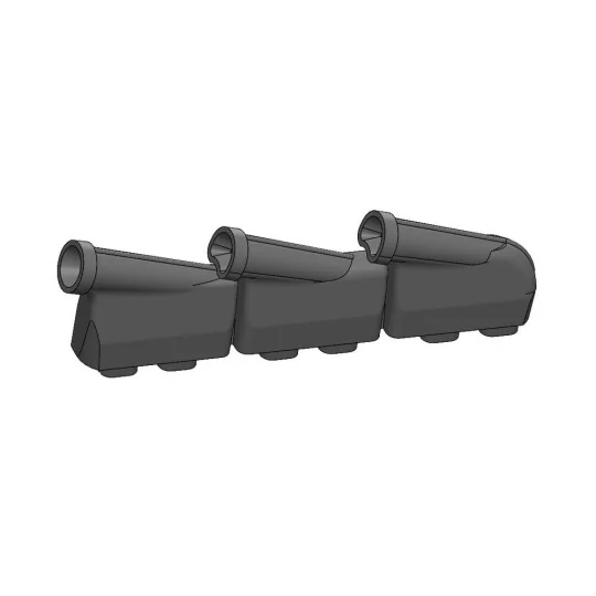 Hurricane Mk.I Exhausts round type 3Dprint for Arma Hobby - Art Sca...