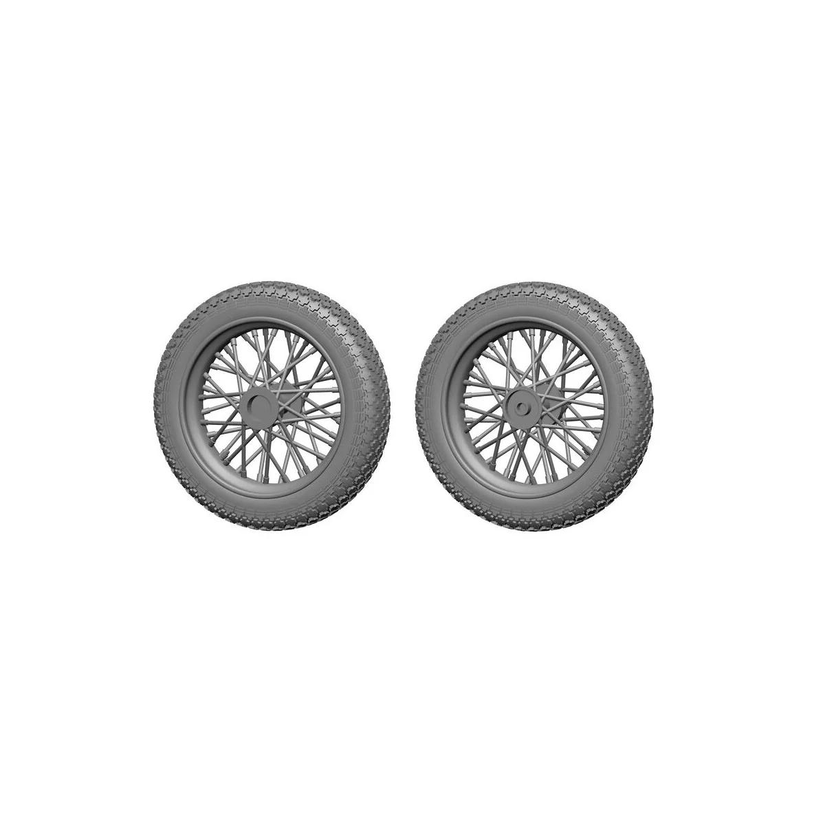 HD-WLA motorbicycle - Wheels and Cylinders detail set for Miniart -...
