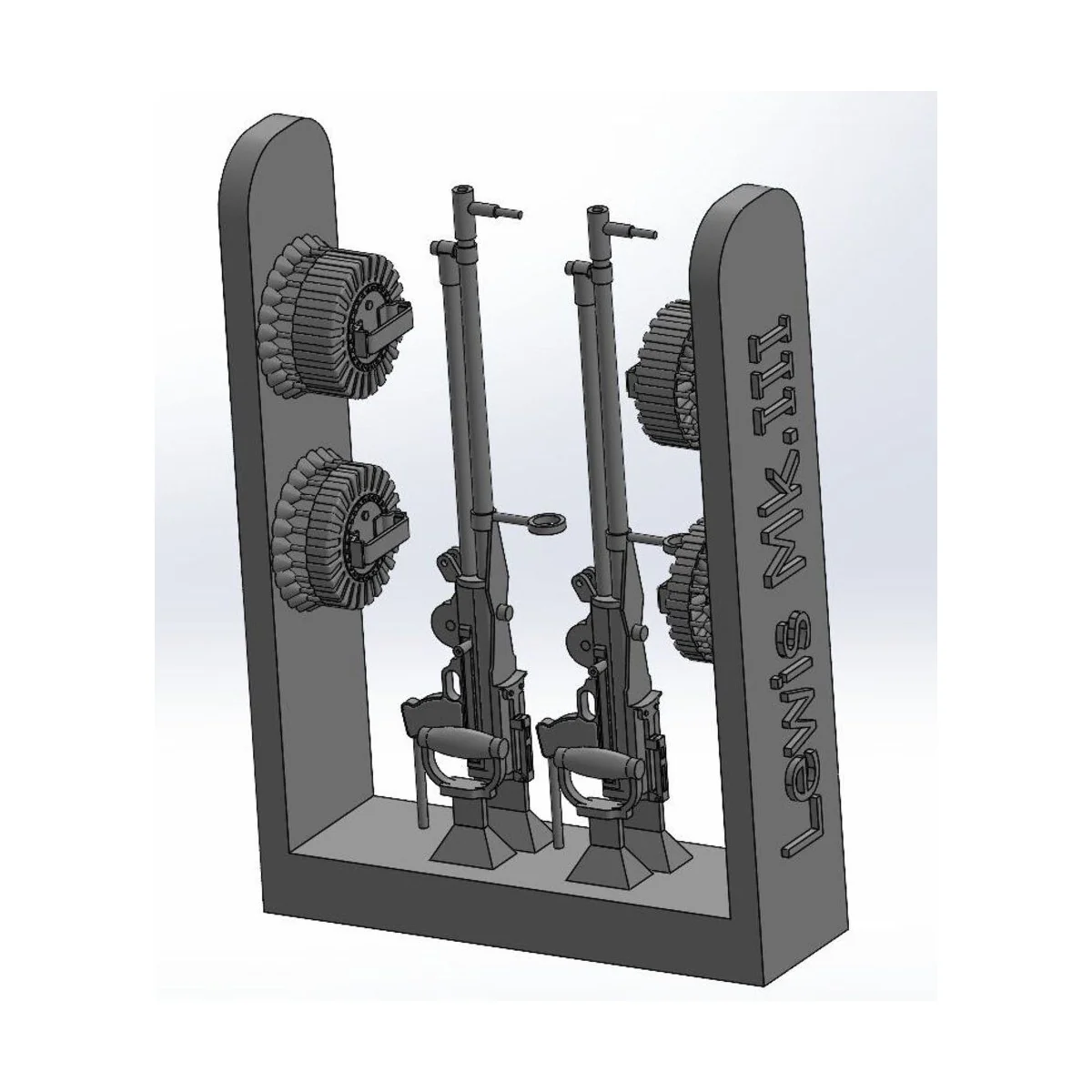 Lewis Mk.III - 2 pc. - Art Scale Kit 200-A72017