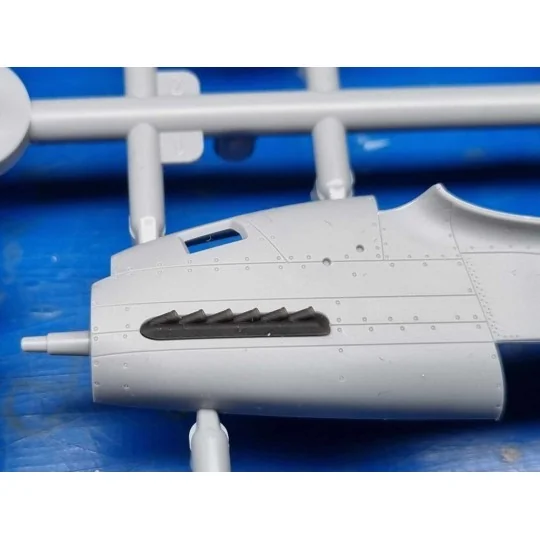 P-51B/C Mustang - Exhausts detail set for Arma Hobby, 1/72 - Art Sc... P-51B/C Mustang - Exhausts detail set for Arma Hobby, 1/72 - Art Sc...